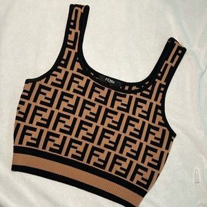 Fendi crop top
